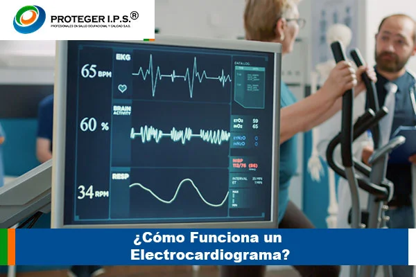 como funciona un electrocardiograma